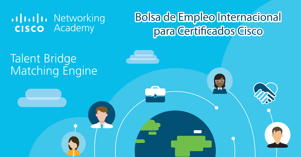 Bolsa de Empleo Internacional para Certificados Cisco.